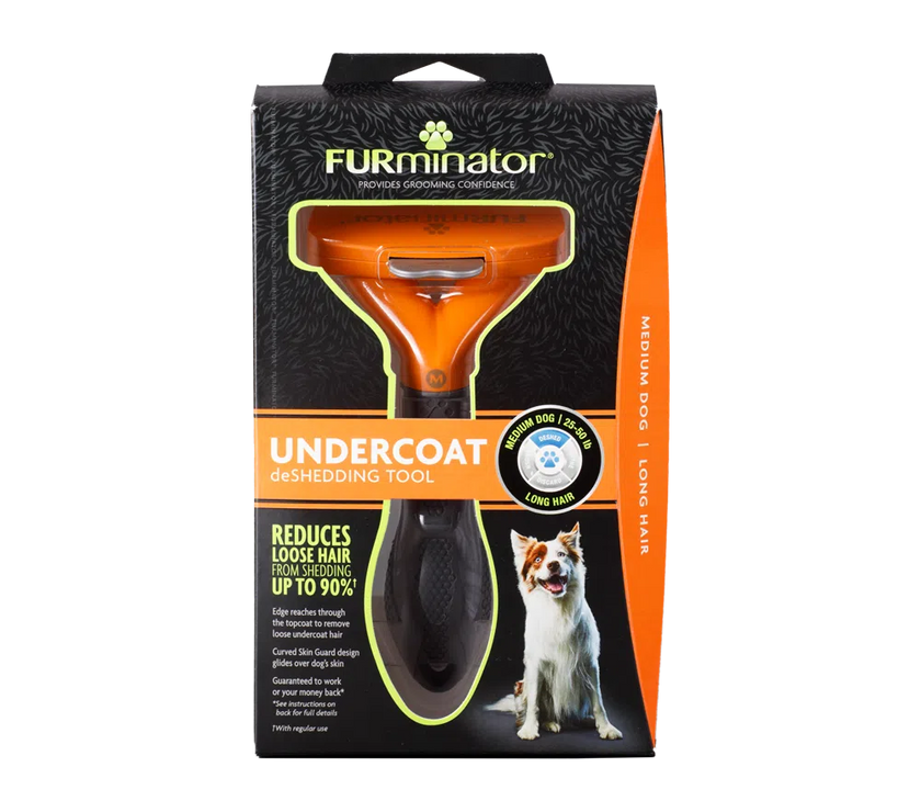 Furminator Desalanador Perro Mediano Pelo Largo