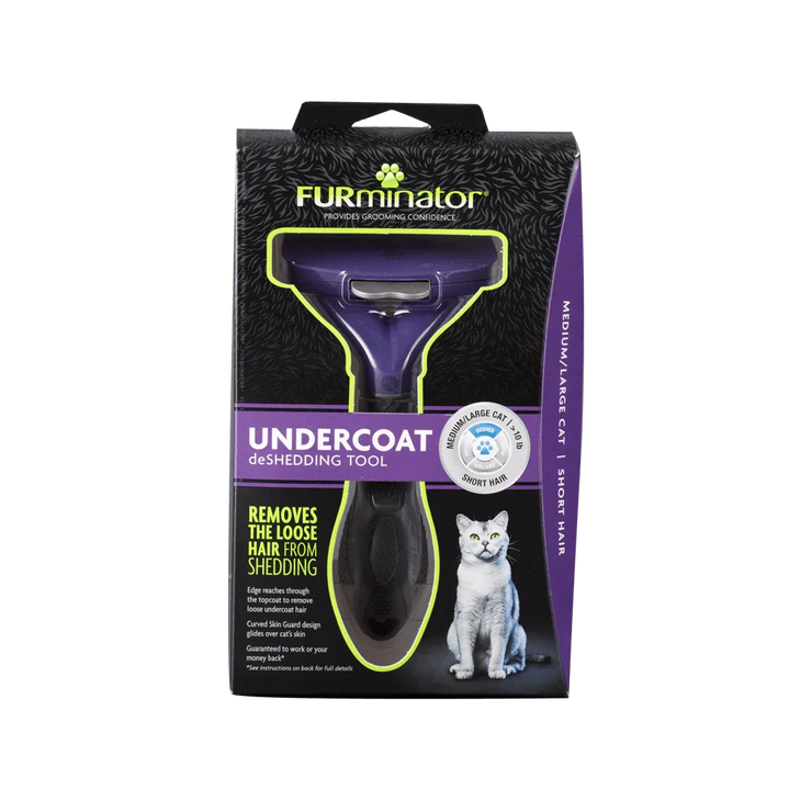 Furminator Desalanador Gato Grande Pelo Corto