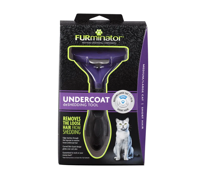 Furminator Desalanador Gato Grande Pelo Corto