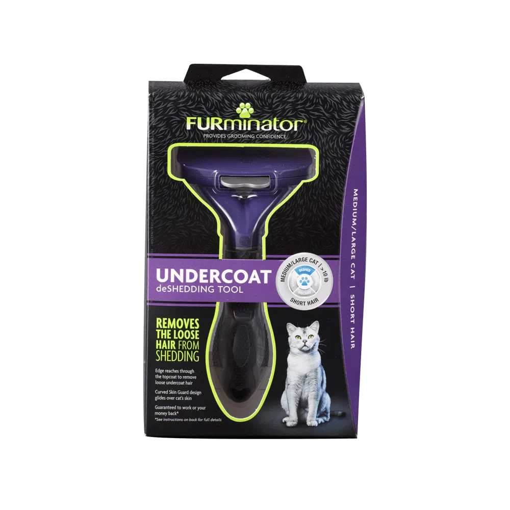 Furminator Desalanador Gato Grande Pelo Corto