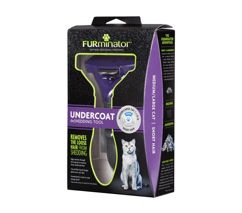 Furminator Desalanador Gato Grande Pelo Corto