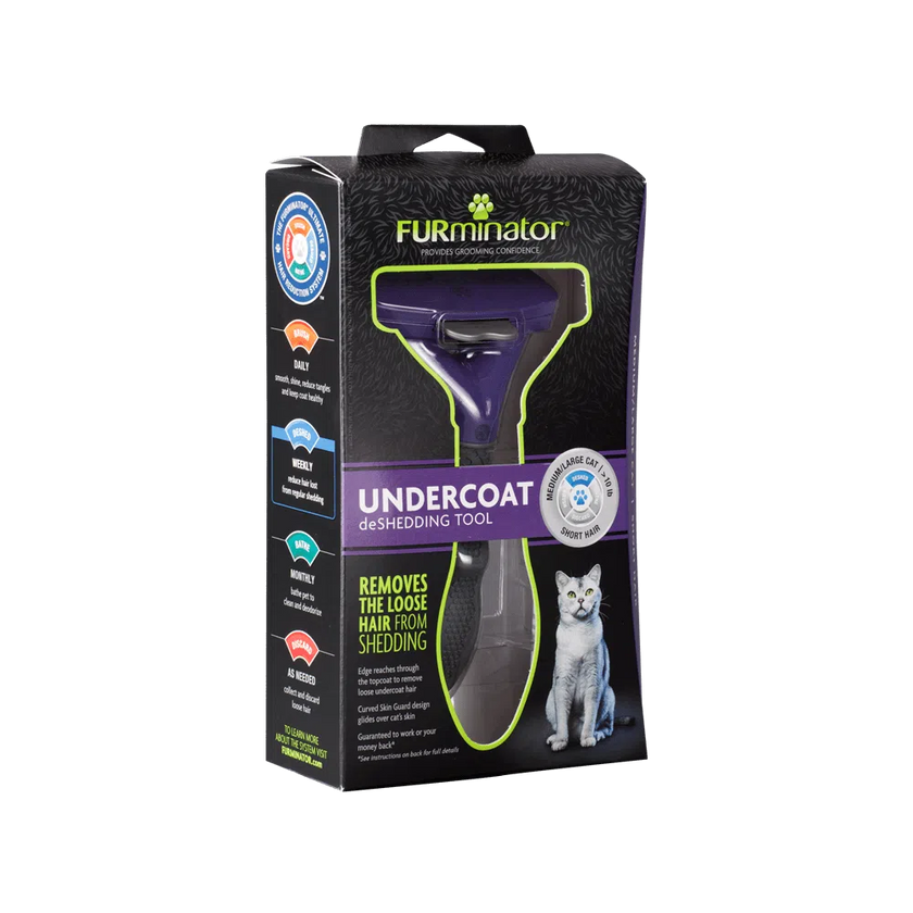 Furminator Desalanador Gato Grande Pelo Corto