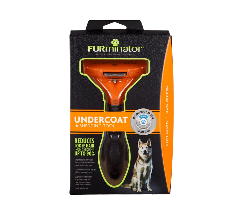 Furminator Desalanador Perro Mediano Pelo Corto