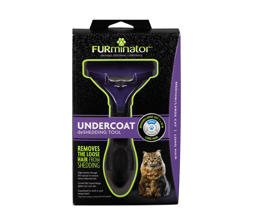 Furminator Desalanador Gato Grande Pelo Largo