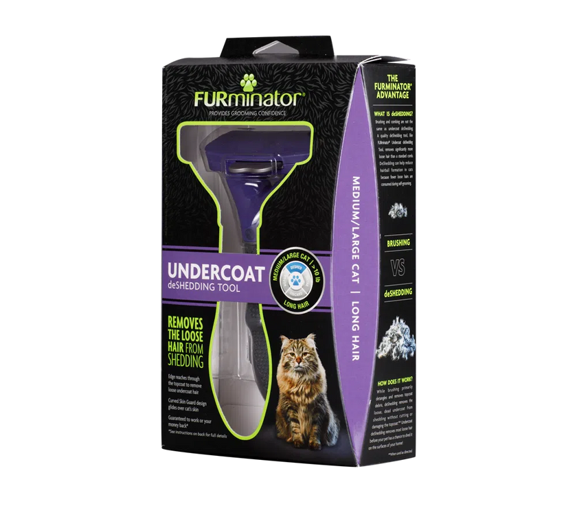 Furminator Desalanador Gato Grande Pelo Largo