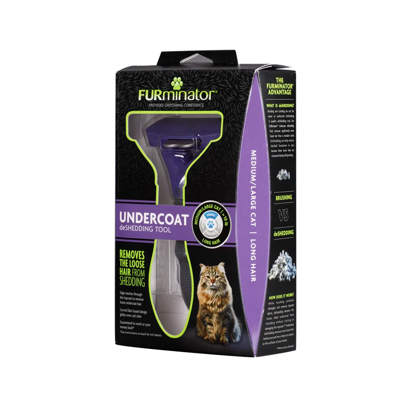 Furminator Desalanador Gato Grande Pelo Largo