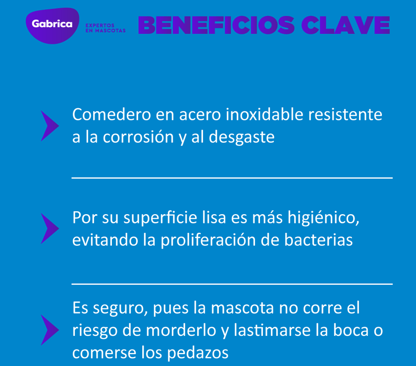 Comedero para perro y gato