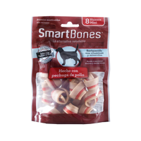 Snack para perro Smartbones Pollo Mini 8pk