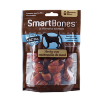 Snack para perro Smartbones Mantequilla de Maní 8pk