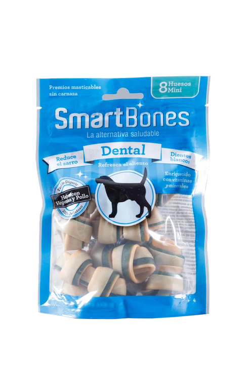 Snack para perro Smartbone Dental Mini 8 pk