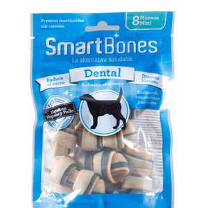 Snack para perro pequeño Smartbones dental 8 Und