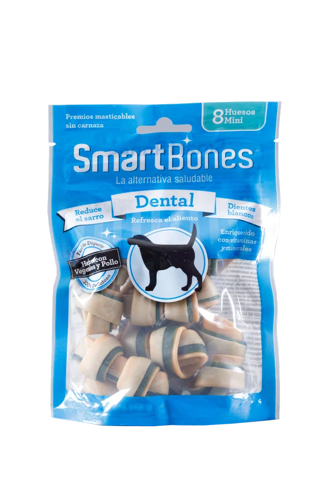 Snack para perro Smartbone Dental Mini 8 pk