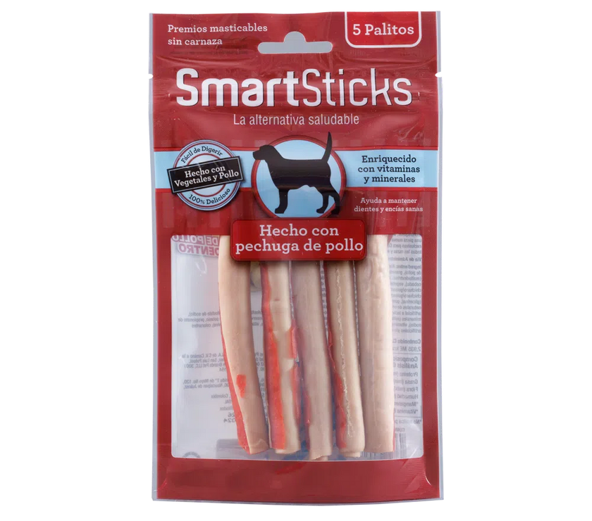 Snack para perro Smartbones Pollo 5pk