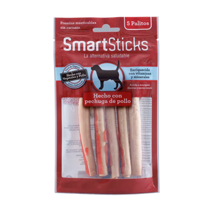 Snack para perro Smartsticks Pollo 5 Und