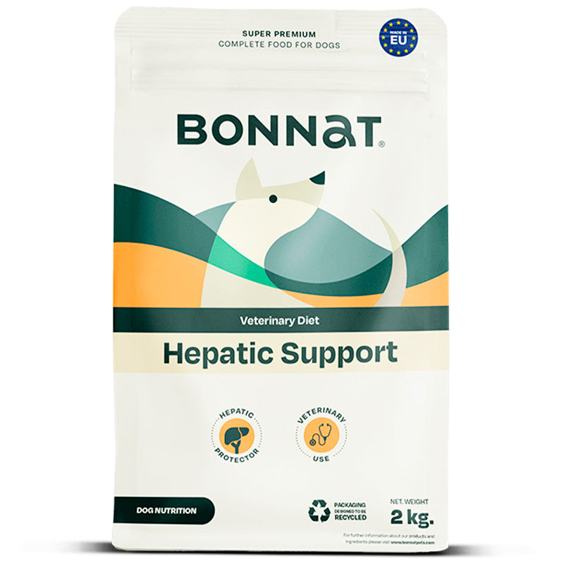 BONNAT VETERINARY DIET CANINE HEPATIC SUPORT