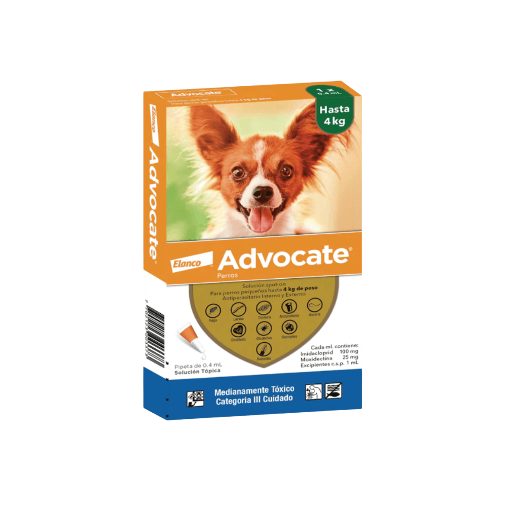 Advocate Perros 4 / 10  KG - 1.0 ML