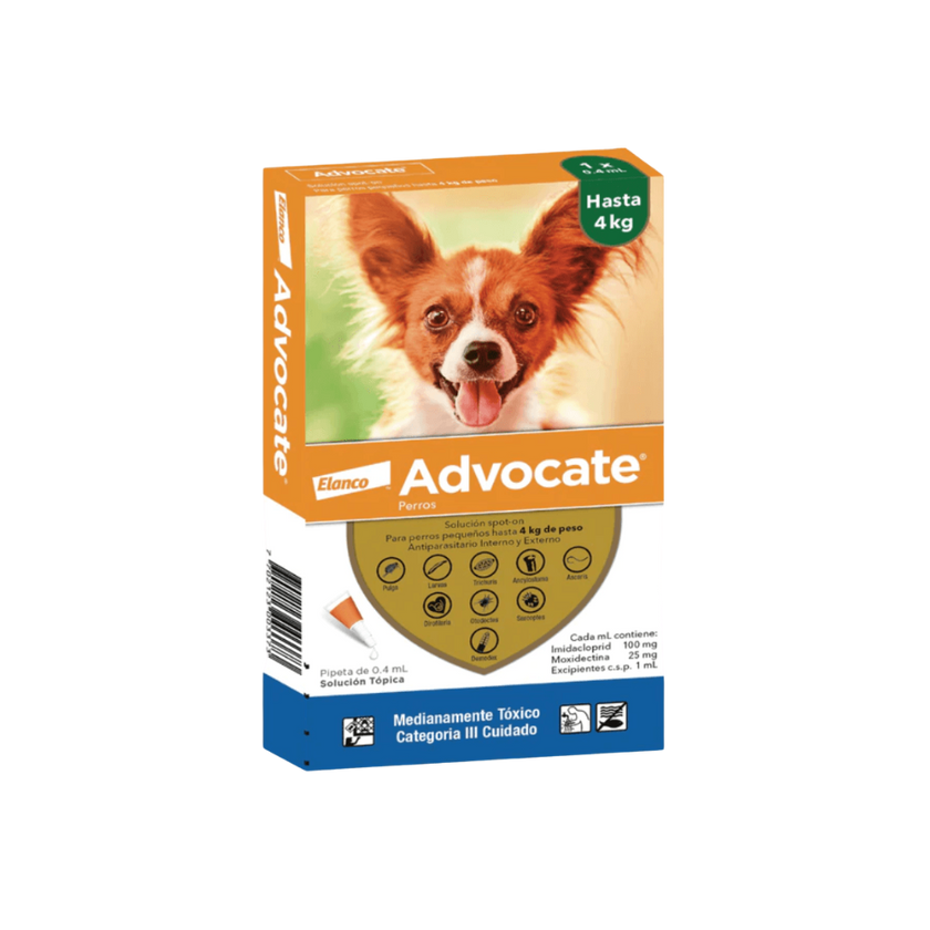 Advocate Perros 4 / 10  KG - 1.0 ML
