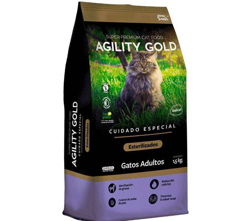 Agility Gold Gatos Esterilizados