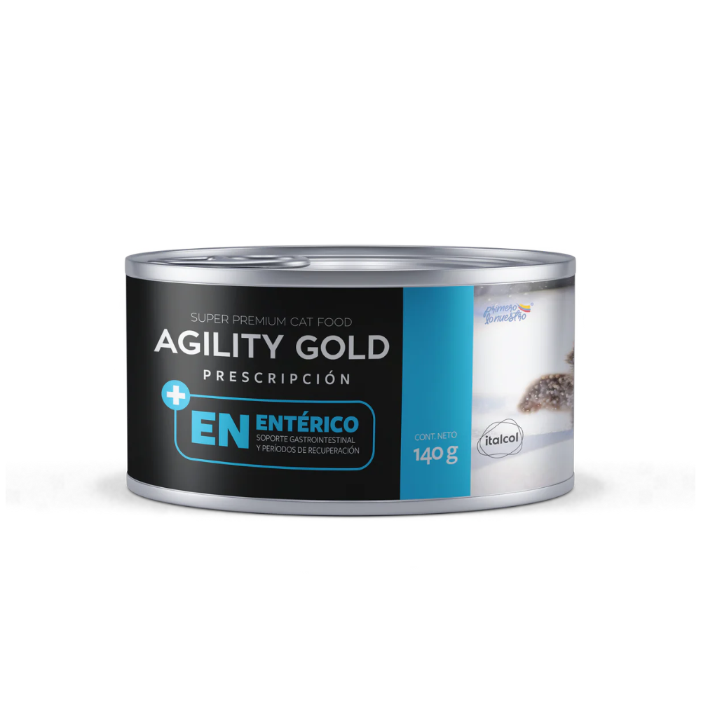 Agility Gold Enterico Gato - Lata x 140 Gr
