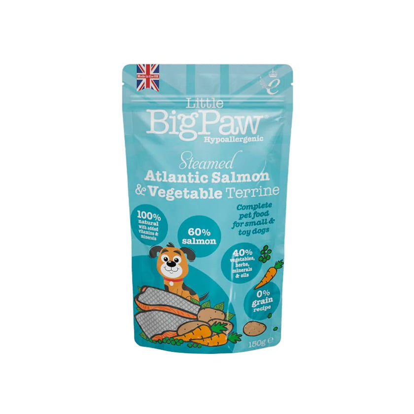 Alimento Húmedo para perro Little Big Paw Salmon y Verduras