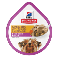 Hill's alimento húmedo perro adulto raza pequeña pollo y vegetales 99g