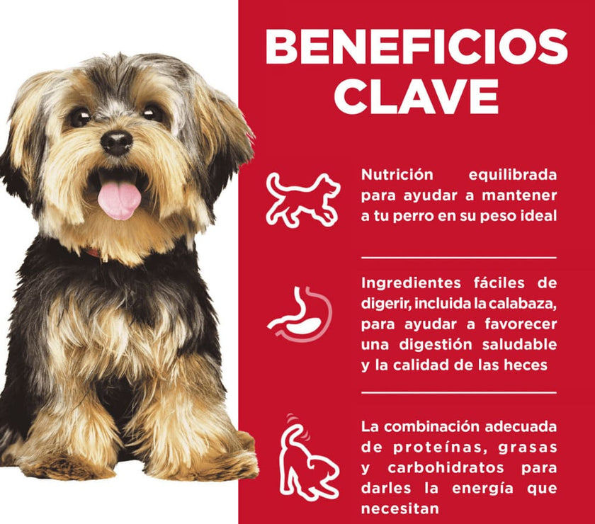 Hill's alimento húmedo perro adulto raza pequeña pollo y vegetales 99g