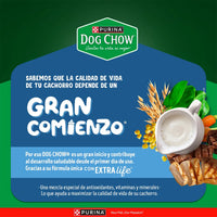 Alimento para perros cachorros DOG CHOW medianos y grandes Extra Life
