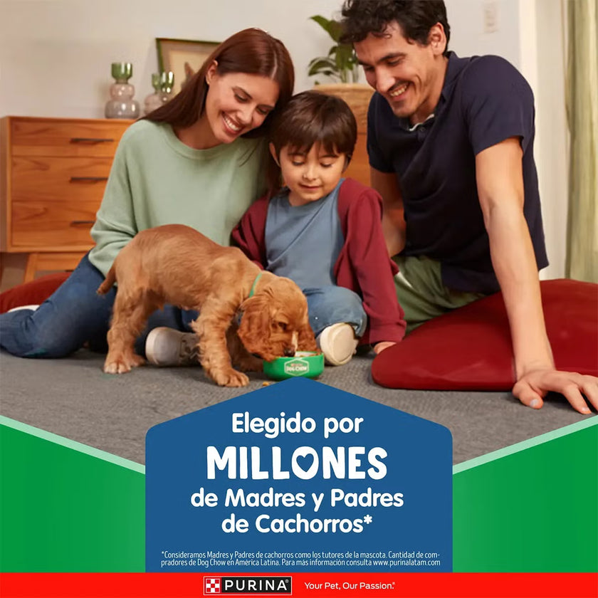 Alimento para perros cachorros DOG CHOW medianos y grandes Extra Life