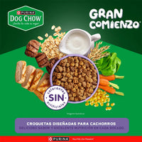 Alimento para perros cachorros DOG CHOW minis y pequeños Extra Life