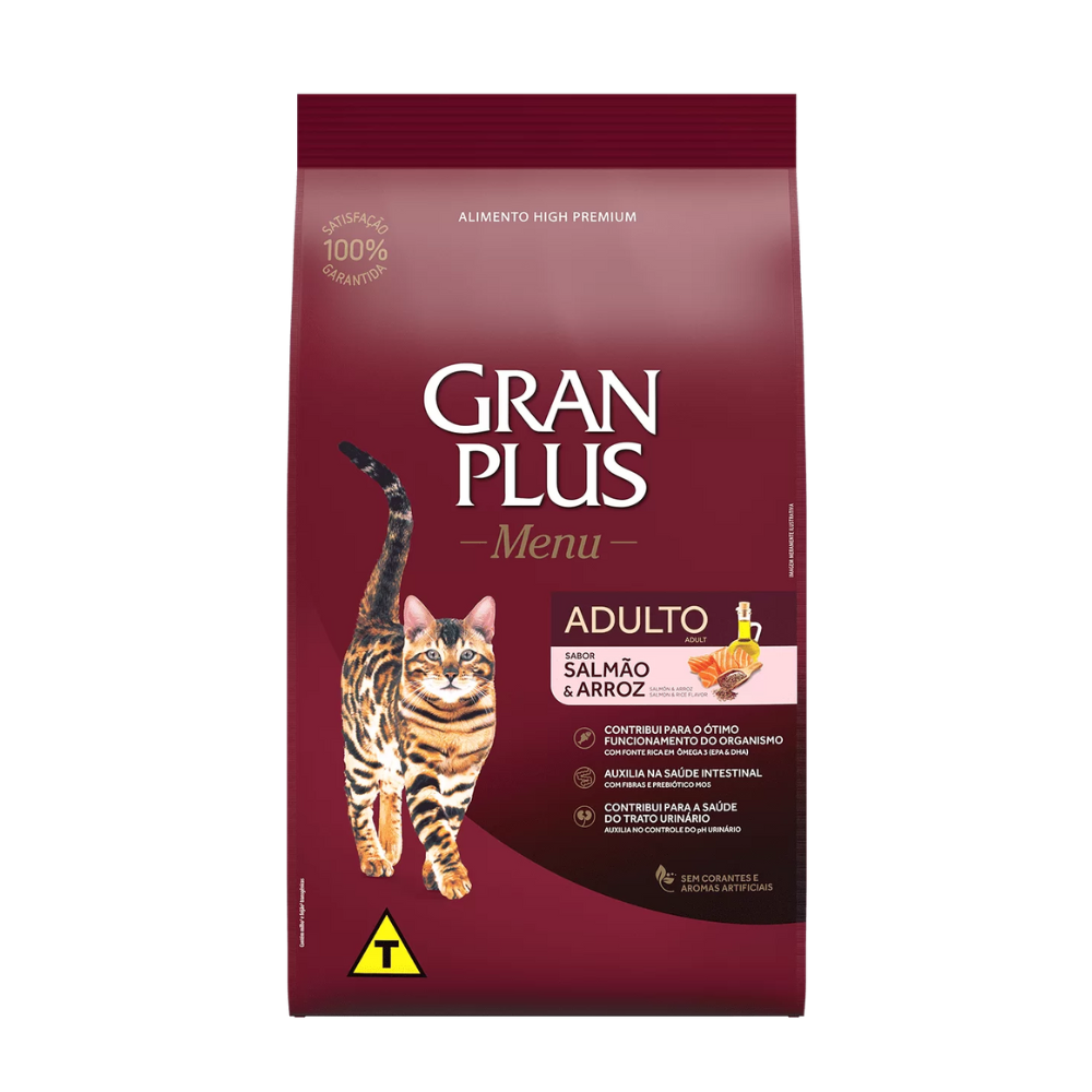 Alimento para Gatos Adultos Granplus - Salmón y Arroz