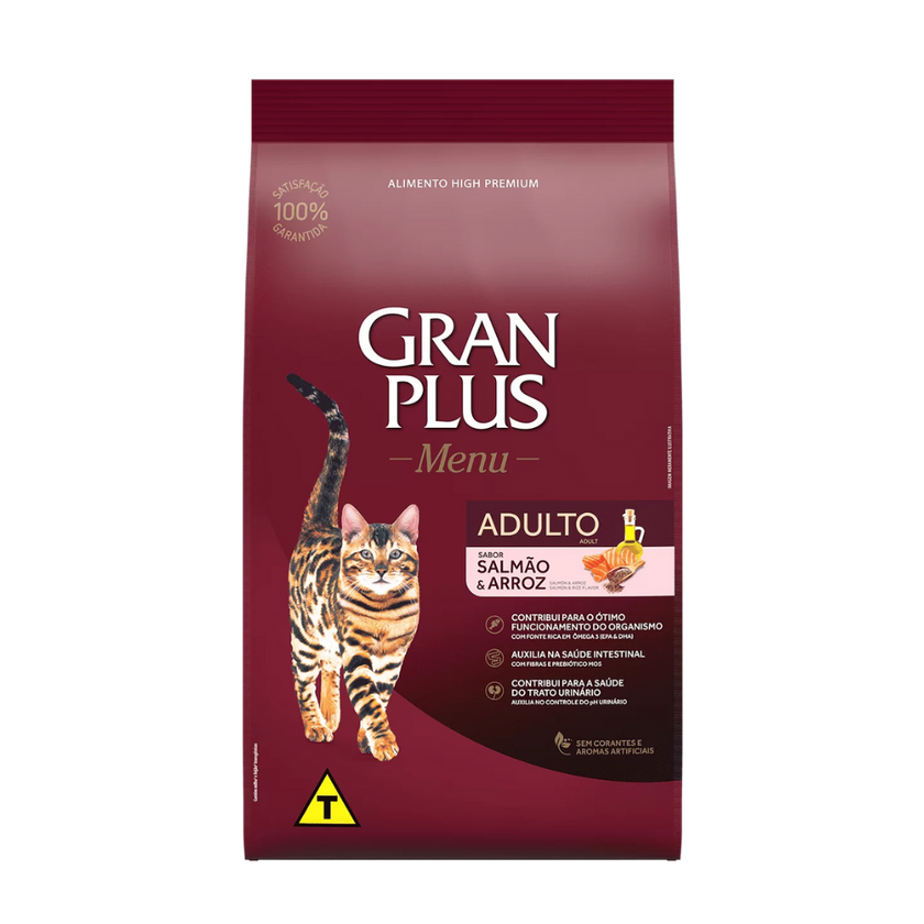 Alimento para Gatos Adultos Granplus - Salmón y Arroz