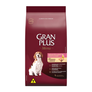 Alimento para Perros Adultos Light Granplus - Pollo y Arroz