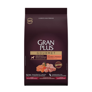 Alimento para Perros Adultos Mini Gourmet Granplus - Salmón y Pollo