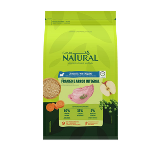 Alimento para Perros Adultos Razas Minis y Pequeñas Guabi Natural – Pollo y Arroz Integral