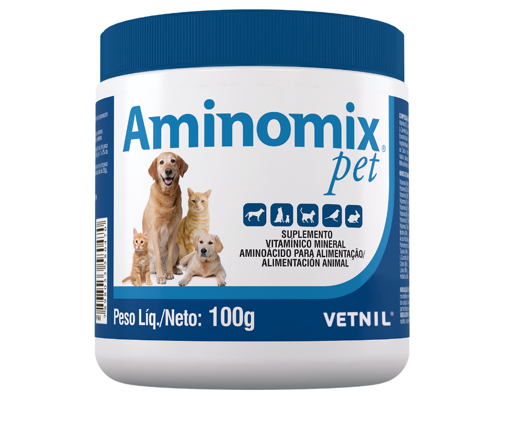 Suplemento Aminomix Pet para Perro y Gato 100 gr