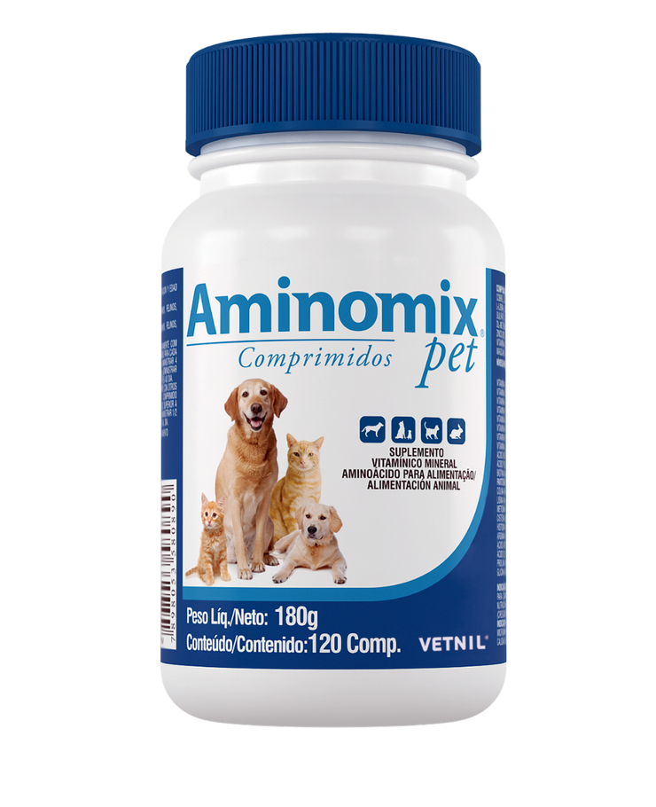 Suplemento Aminomix Pet Para Perro y Gato 180 gr
