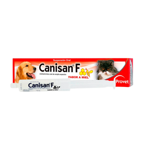 Antihelmíntico  Canisan F para perros y gatos