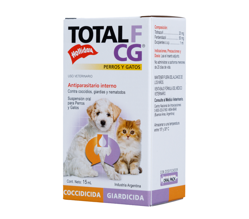 Antiparasitario Interno Total F Cg Perro Y Gato