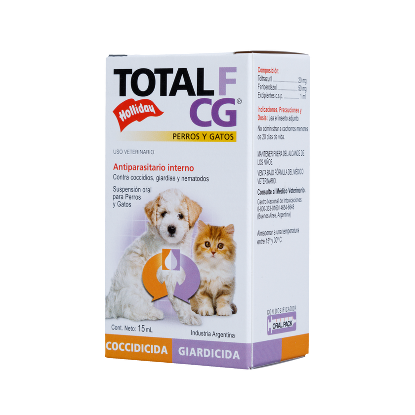 Antiparasitario Interno Total F Cg Perro Y Gato