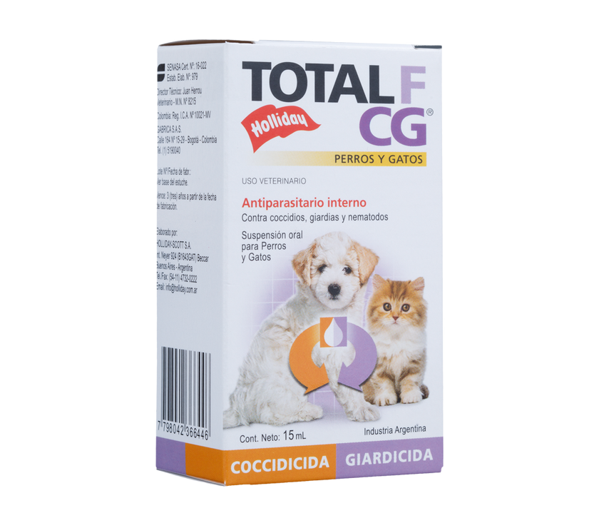 Antiparasitario Interno Total F Cg Perro Y Gato