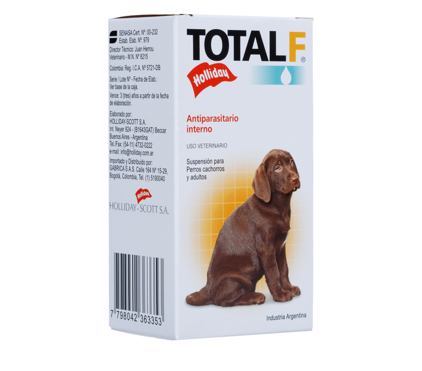 Antiparasitario Interno Total F Perro 15ml