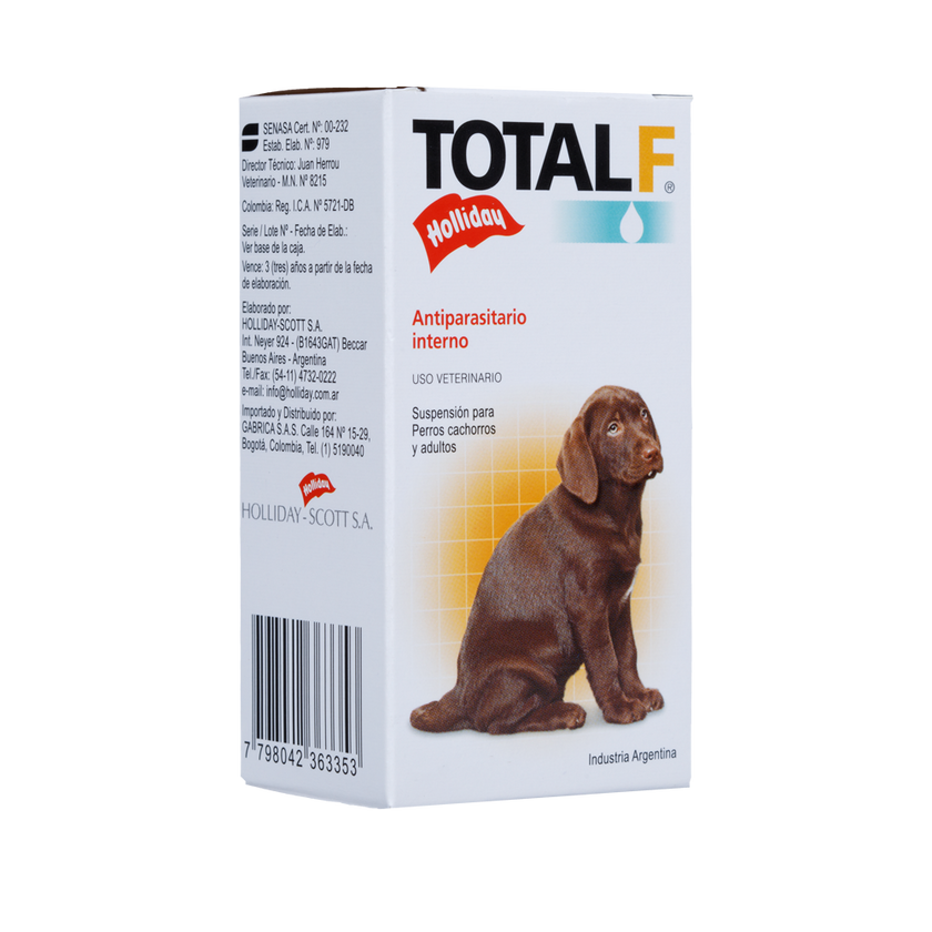 Antiparasitario Interno Total F Perro 15ml