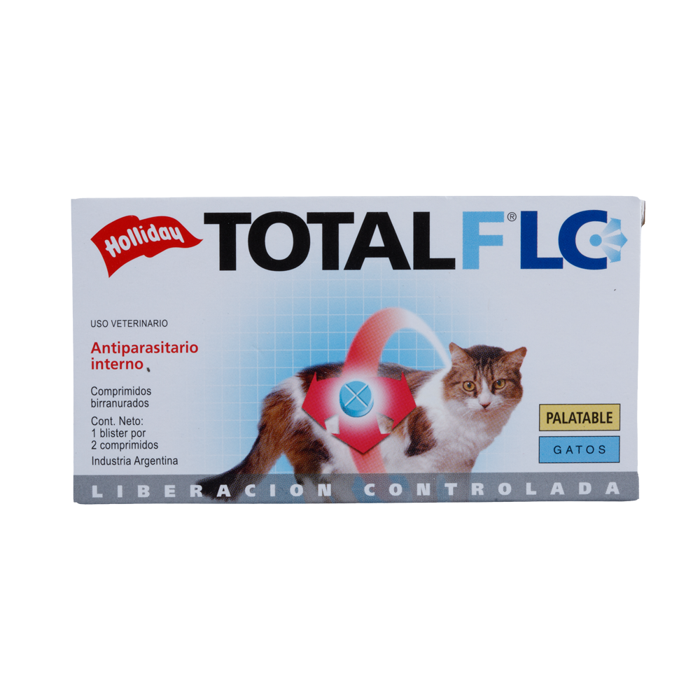 Antiparasitario Interno Total FLC Gatos 2 Tabletas