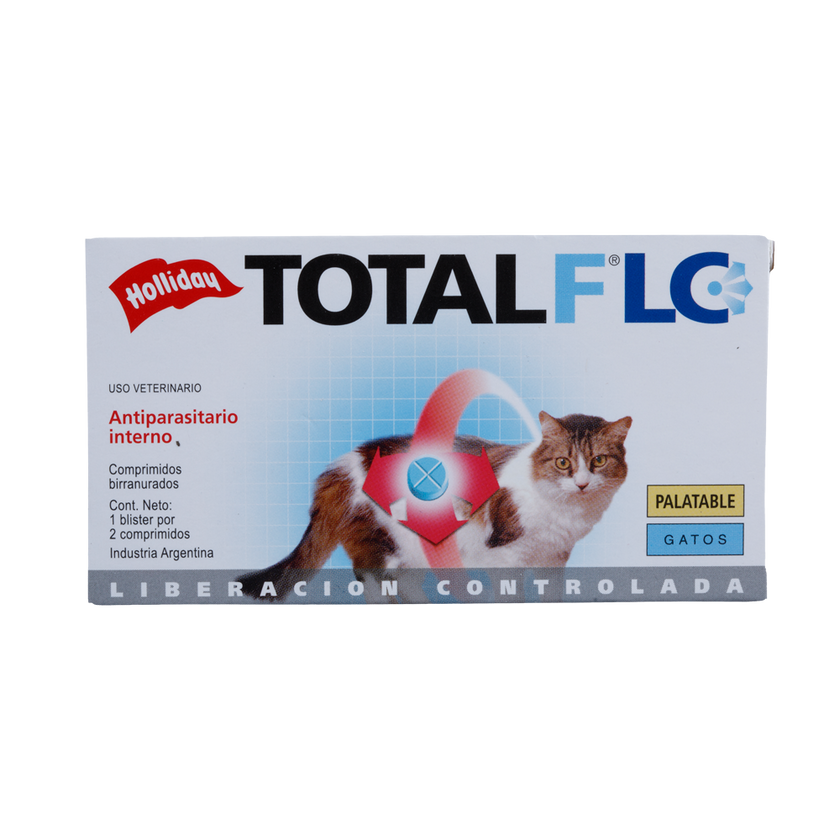 Antiparasitario Interno Total FLC Gatos 2 Tabletas