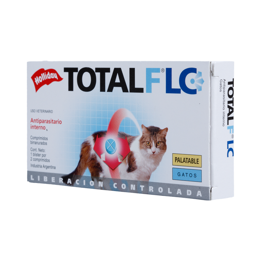 Antiparasitario Interno Total FLC Gatos 2 Tabletas