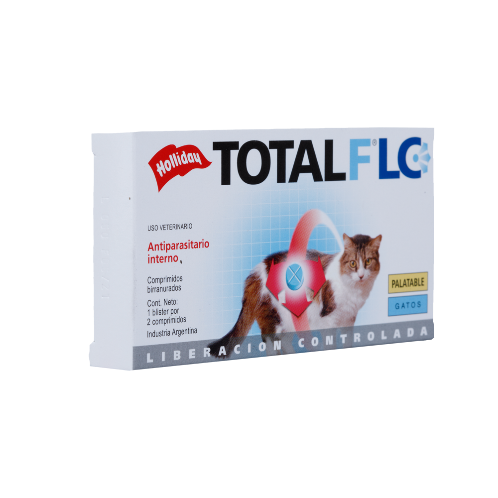 Antiparasitario Interno Total FLC Gatos 2 Tabletas
