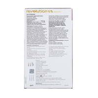 Antiparasitario Revolution Perro y Gato 6% 0,25ml (Hasta 2,5 Kg)