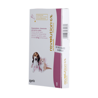 Antiparasitario Revolution Perro y Gato 6% 0,25ml (Hasta 2,5 Kg)