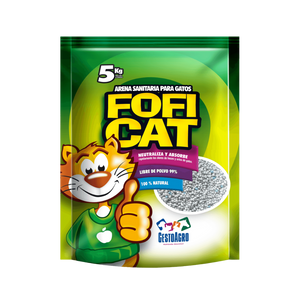 Arena Fofi Cat Cat aroma manzana verde - 5 Kg