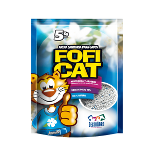 Arena Fofi Cat Cat aroma jazmín - 5 Kg